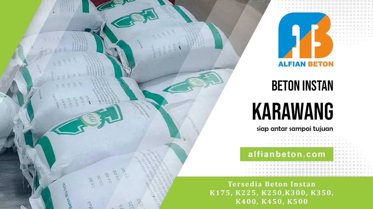 Harga Beton Instan Karawang