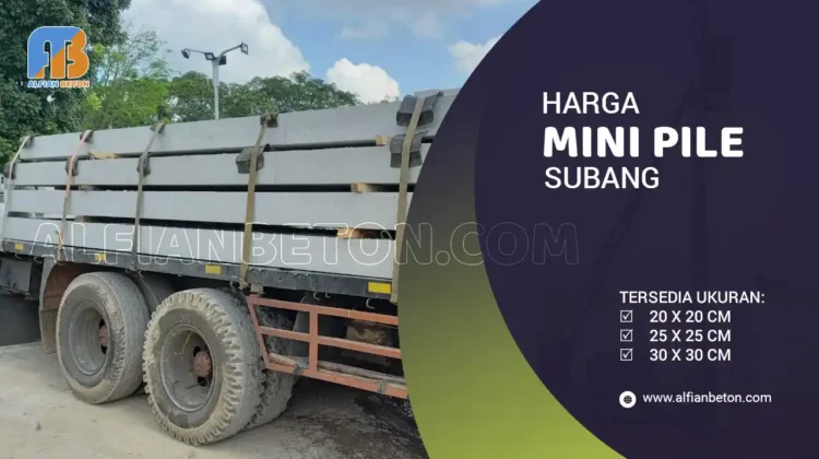 Harga Mini Pile Subang