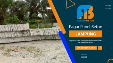 Harga Pagar Panel Beton LAMPUNG