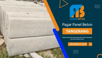 Harga Pagar Panel Beton TANGERANG