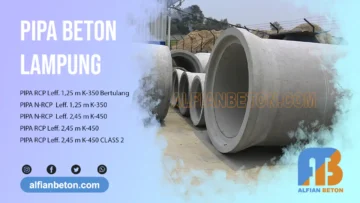 Harga Pipa Beton RCP Lampung