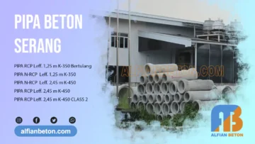 Harga Pipa Beton RCP Serang