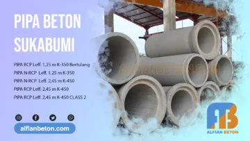 Harga Pipa Beton RCP Sukabumi