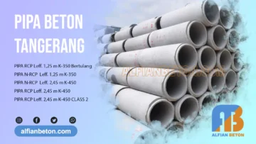 Harga Pipa Beton RCP Tangerang