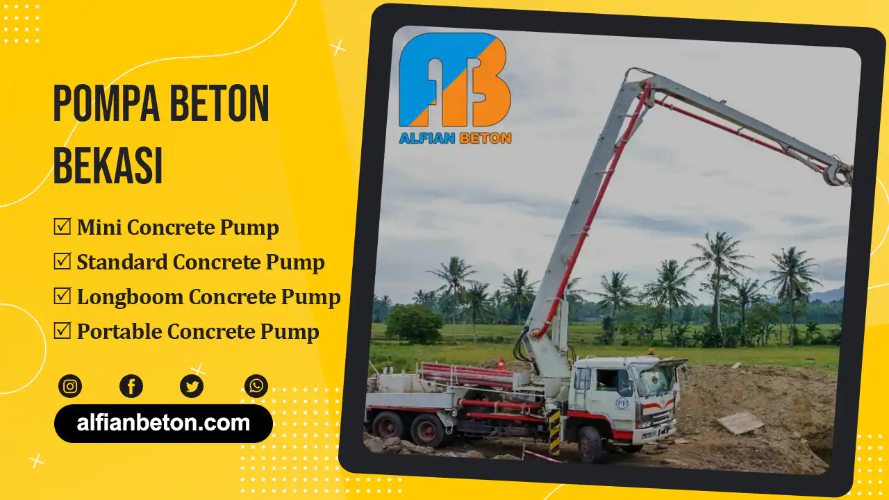 Harga Sewa Pompa Beton Bekasi