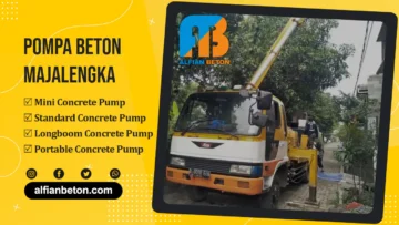 Harga Sewa Pompa Beton Majalengka