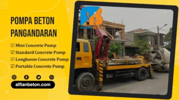 Harga Sewa Pompa Beton Pangandaran
