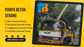 Harga Sewa Pompa Beton Serang