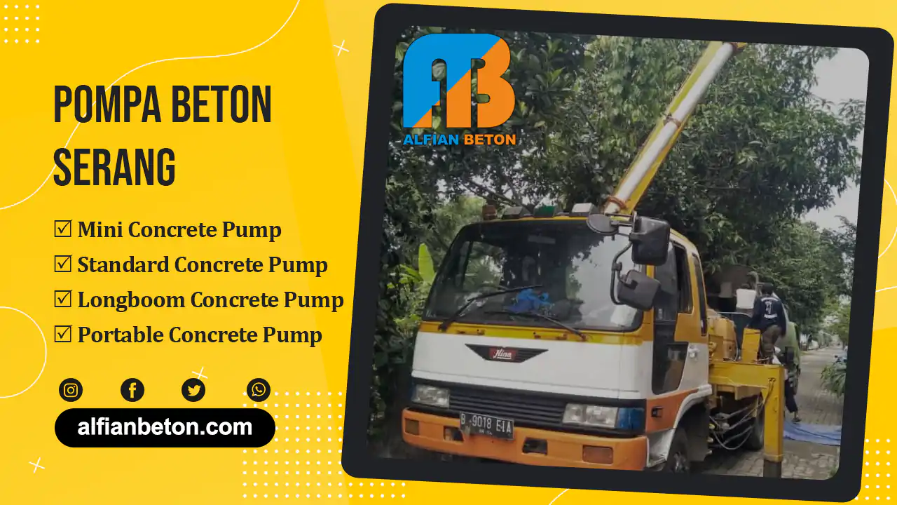 Harga Sewa Pompa Beton Serang