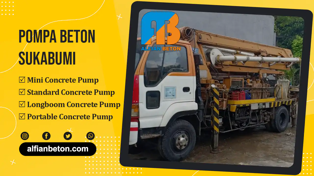 Harga Sewa Pompa Beton Sukabumi
