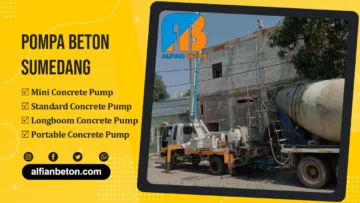 Harga Sewa Pompa Beton Sumedang