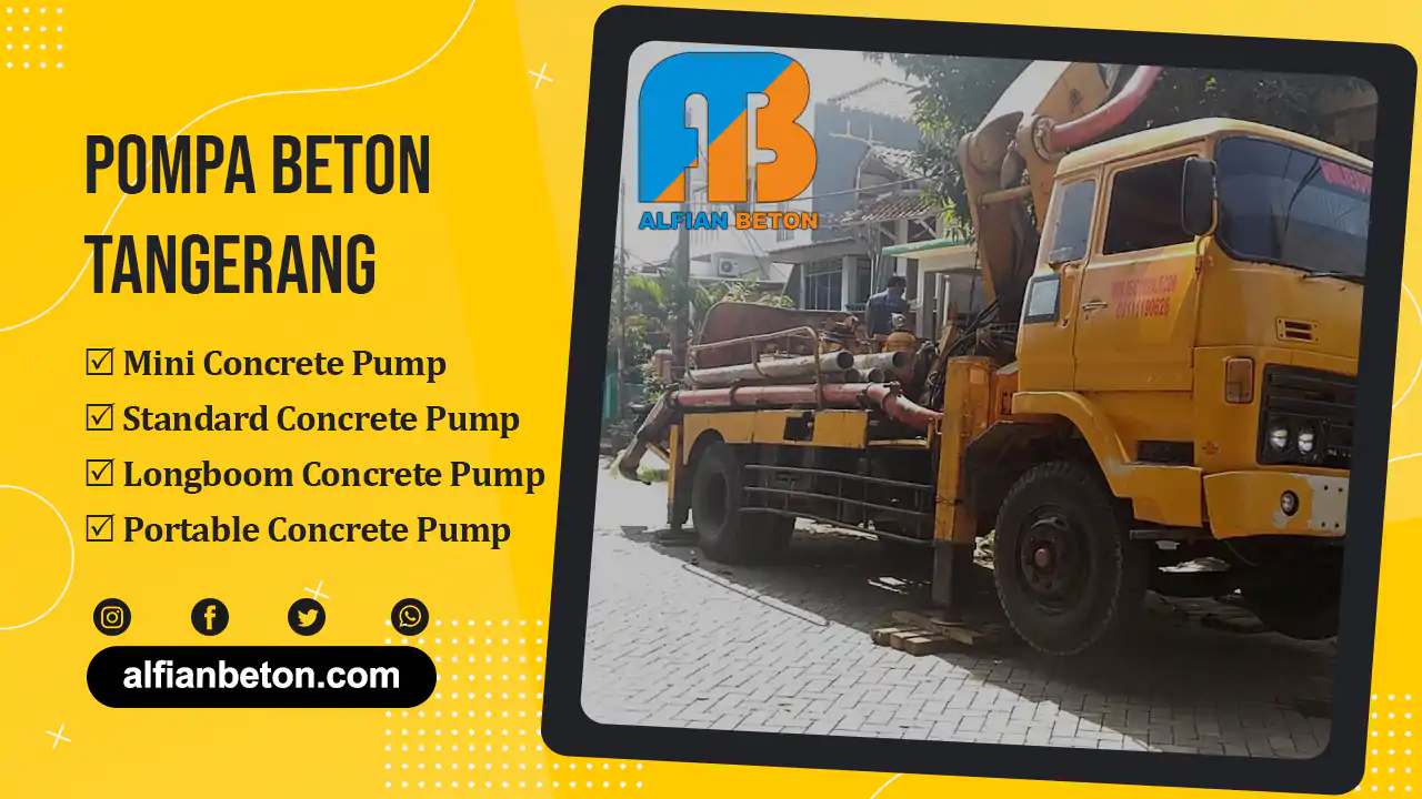 Harga Sewa Pompa Beton Tangerang