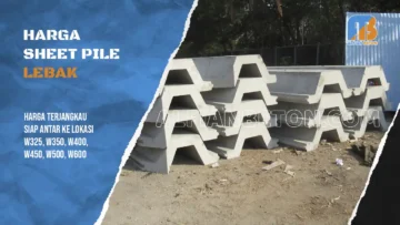 Harga Sheet Pile Lebak