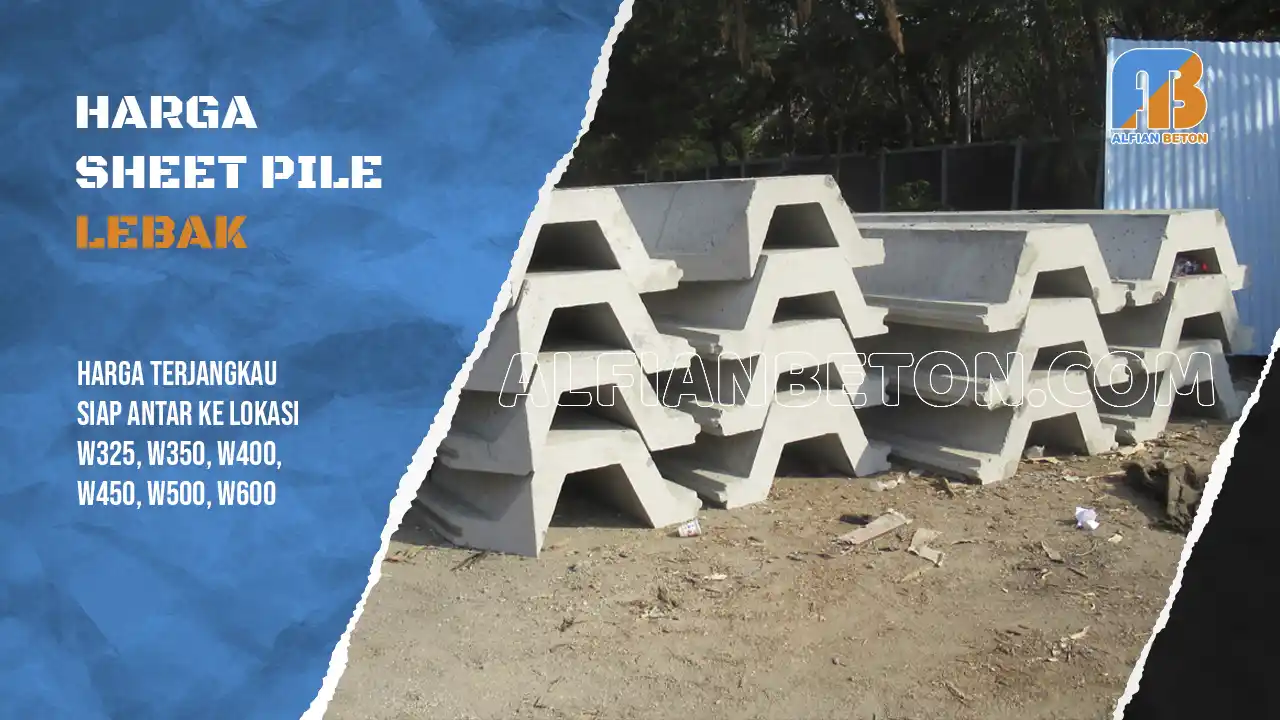 Harga Sheet Pile Lebak