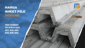 Harga Sheet Pile Serang