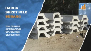 Harga Sheet Pile Subang